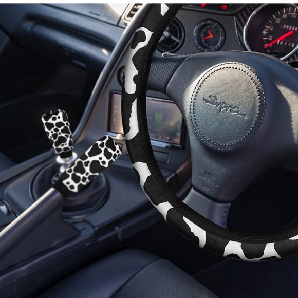 Cow Print Universal Waterproof Coasters - Picture 6 of 7